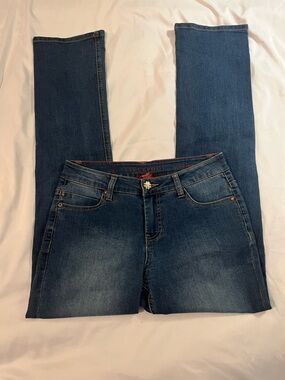 Liverpool Los Angeles Astrid crop dark wash jeans size 4/27